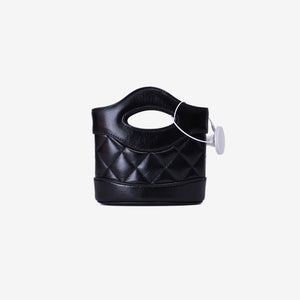 Chanel 31 Nano Mini Bag in Black Lambskin Leather with Gold Hardware (Contact to Enquire)