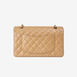 Chanel Vintage Classic Double Flap Medium Bag in Beige Caviar Leather with Gold Hardware (Contact to Enquire)