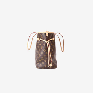 Louis Vuitton Neverfull Inside Out MM in Monogram Coated Canvas with Pink Detailing