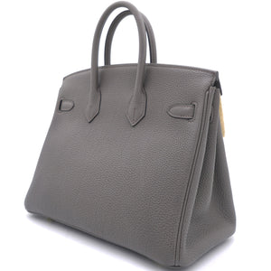 Birkin 25 Togo Gris Etain