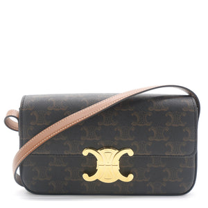 Triomphe Canvas and Calfskin Tan
