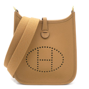 Mini Evelyne TPM shoulder bag 4B Biscuit