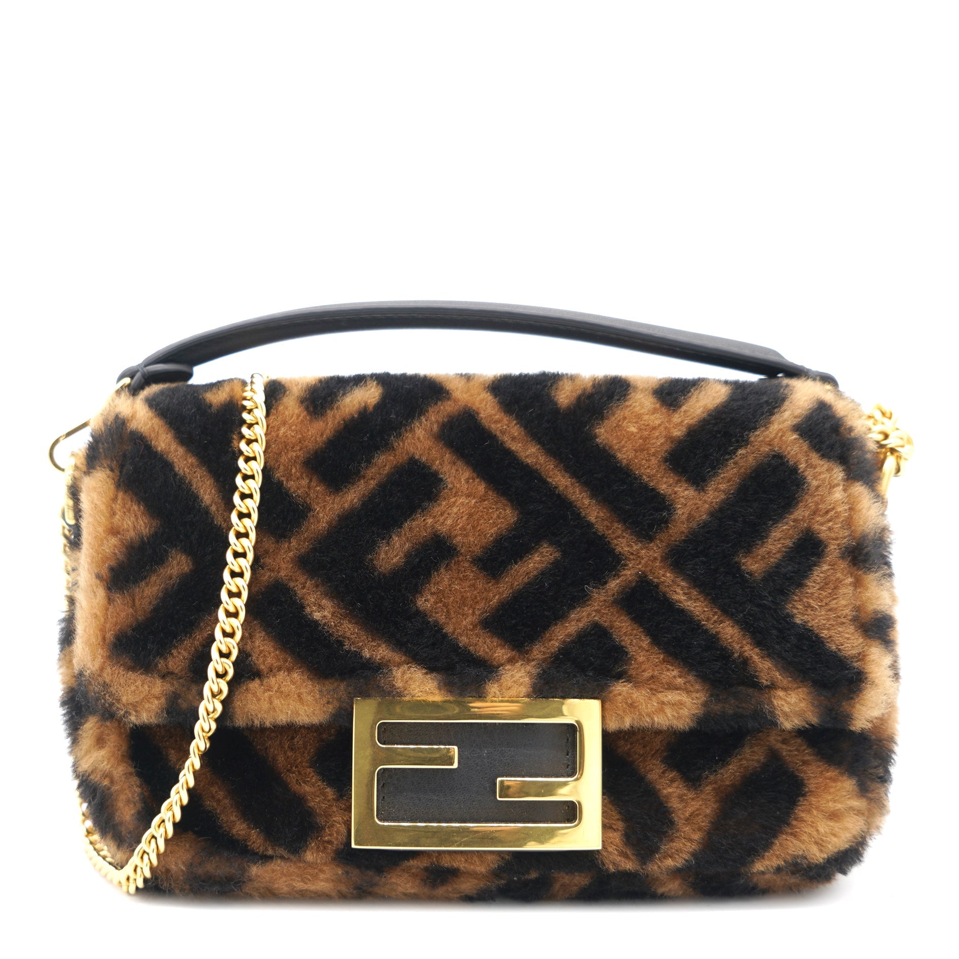 Baguette Fur Mini Bag