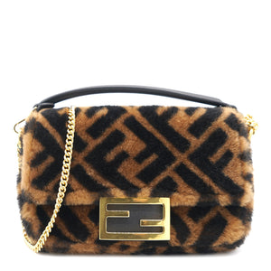 Baguette Fur Mini Bag
