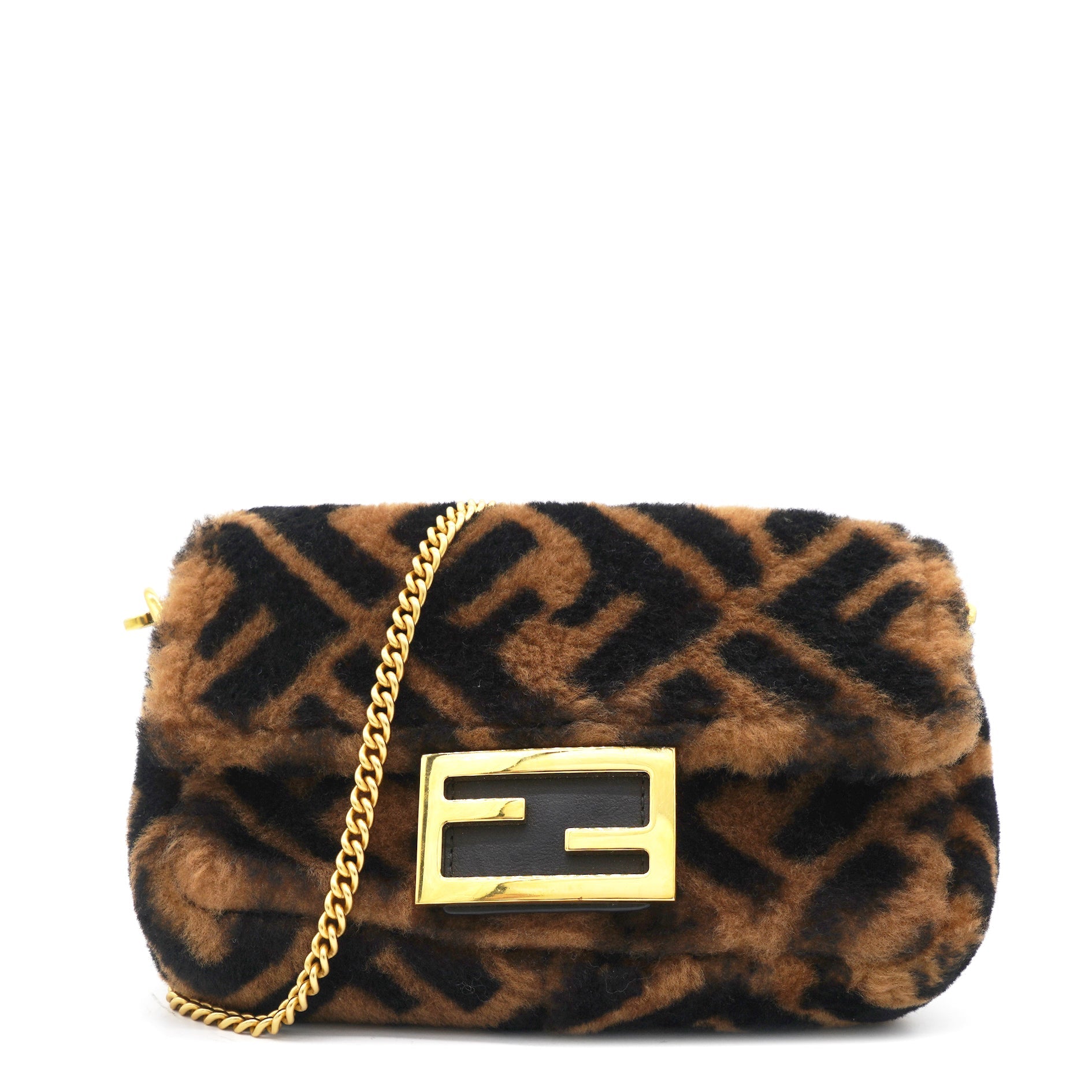 Baguette Fur Mini Bag