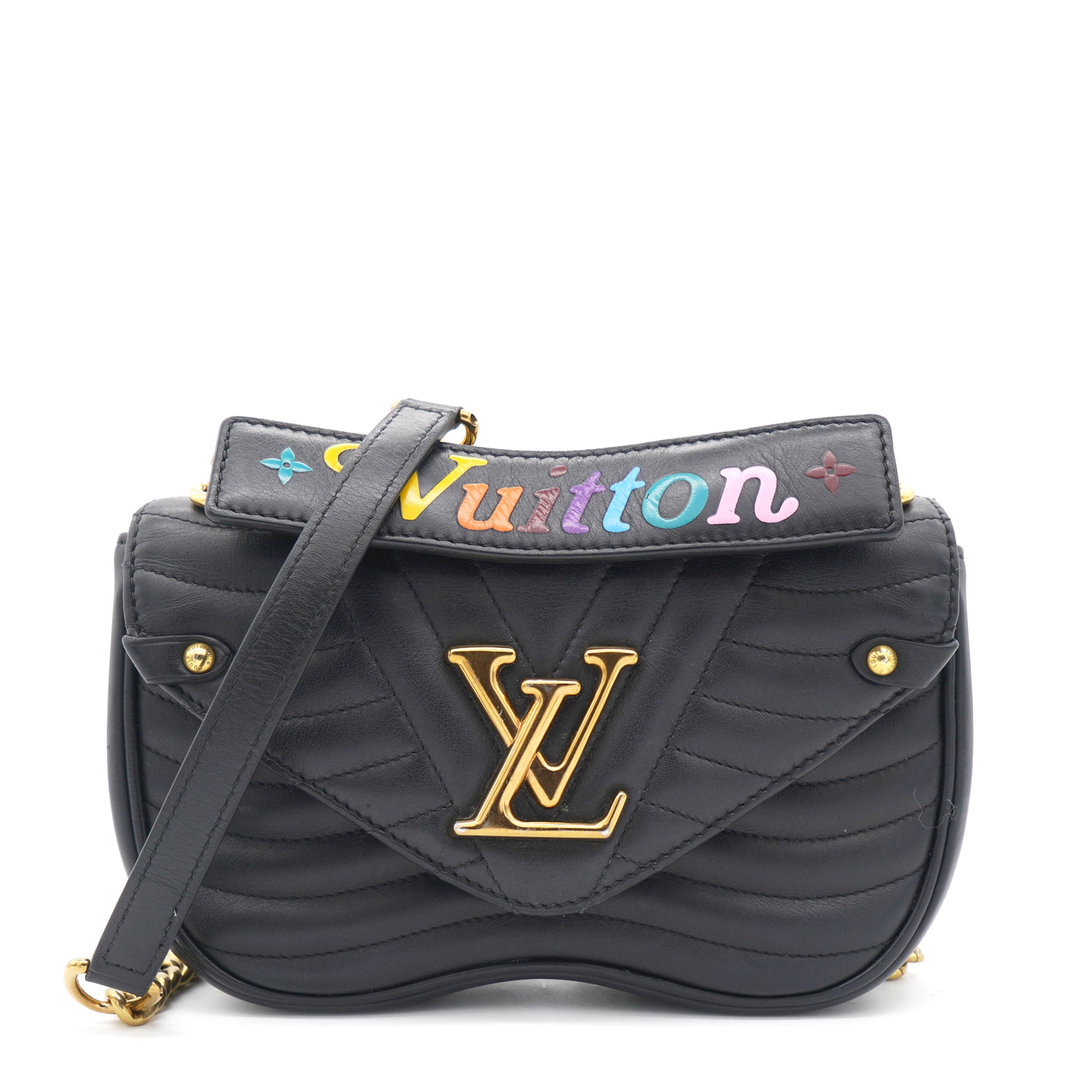 New Wave Chain Bag Black