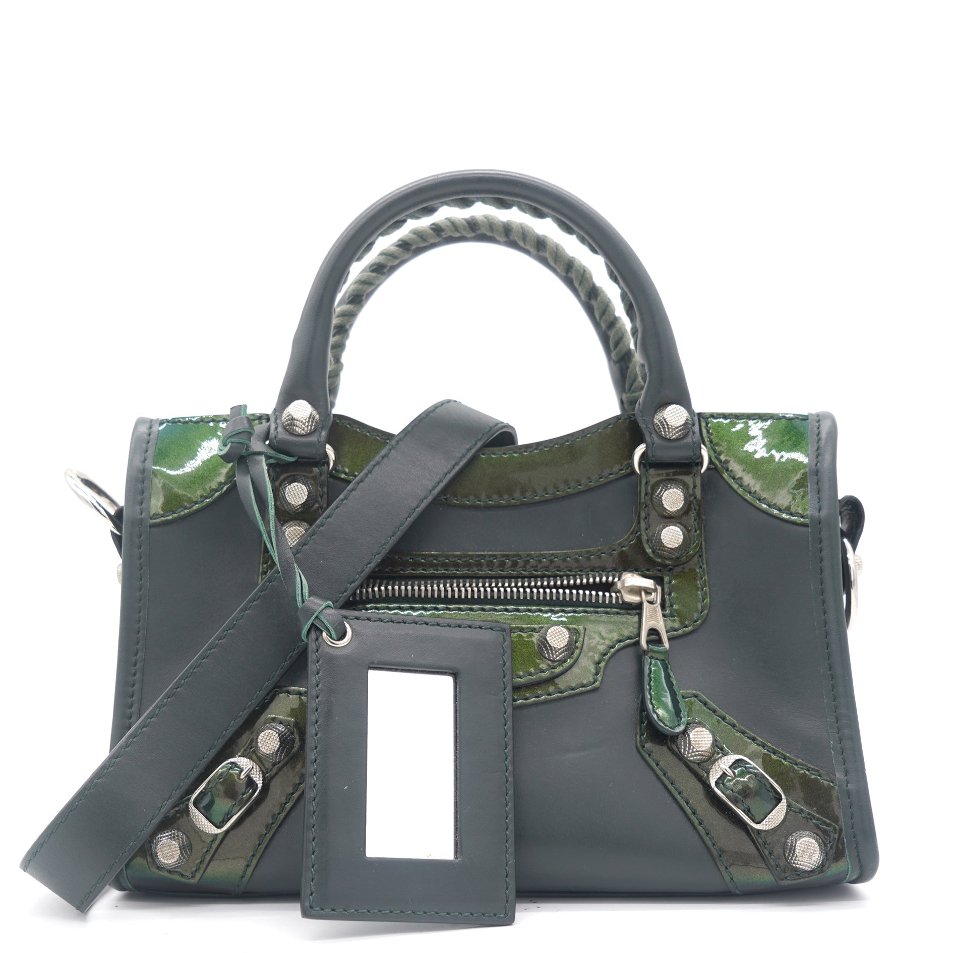 Classic Mini City Bag Dark Green
