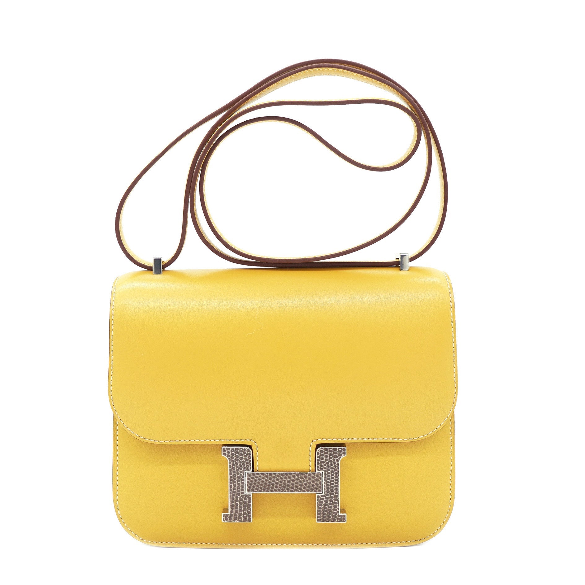 Tadelakt Constance 18 1G Mais Lizard Buckle