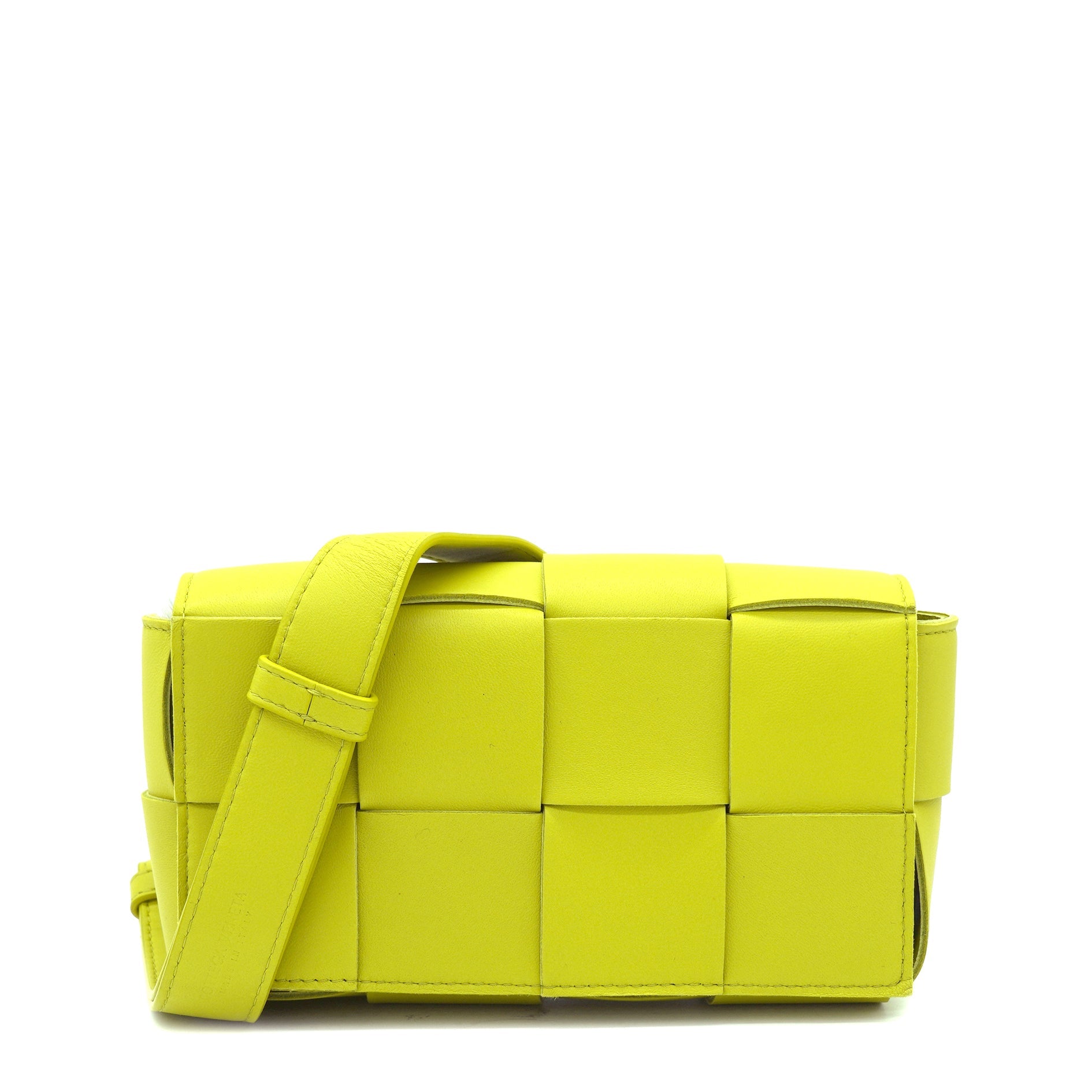 Nappa Maxi Intreccio The Belt Cassette Bag Kiwi