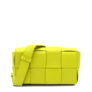Nappa Maxi Intreccio The Belt Cassette Bag Kiwi