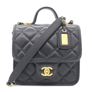 Caviar Black 22k Handle Bag