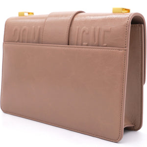 Shiny Crinkled Lambskin 30 Montaigne Flap Bag Fard