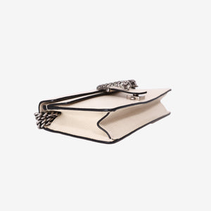 Gucci Dionysus Small Shoulder Bag in White Calfskin Leather with Silver Hardware (Contact to Enquire)