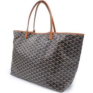 Brown Goyardine Coated Canvas St. Louis GM Tote