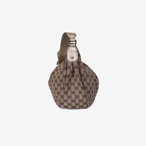 Gucci GG Canvas Sukey Hobo Canvas Bag (Contact to Enquire)
