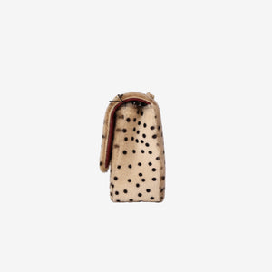 Chanel 26A Matthieu Blazy Medium Classic Flap Bag in Leopard-Print Pony Hair with Gold Hardware (Contact to Enquire)