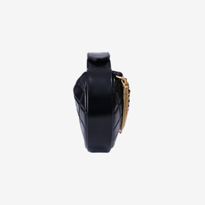 Chanel Mini Bow Hobo Pouch in Black Calfskin Leather with Gold Hardware (Contact to Enquire)