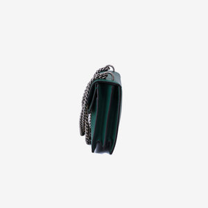 Gucci Dionysus Small Shoulder Bag in Green Grained Calfskin Leather with Silver Hardware (Contact to Enquire)
