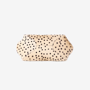 Chanel 26A Matthieu Blazy Clutch with Leather Strap in Beige Pony Hair with Gold Hardware (Contact to Enquire)