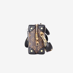 Louis Vuitton Petite Malle Souple in Monogram Canvas with Black Leather Trim (Contact to Enquire)