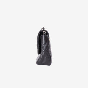 Chanel 19 Medium Flap Bag in Black Goatskin Leather with Mixed Hardware (Contact to Enquire)