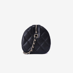 Chanel Classic Barrel Bag Mini in Black Caviar Leather with Gold Hardware (Contact to Enquire)