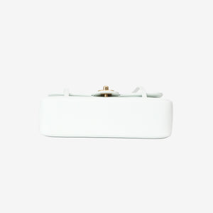 Chanel 26P Matthieu Blazy Preppy Flap Small in Light Blue Calfskin Leather with Gold Hardware (Contact to Enquire)