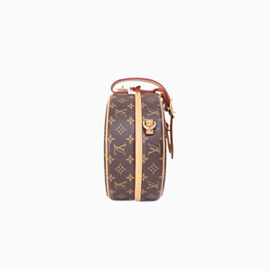 Louis Vuitton Petite Boîte Chapeau in Brown Monogram Canvas with Gold Hardware (Contact to Enquire)