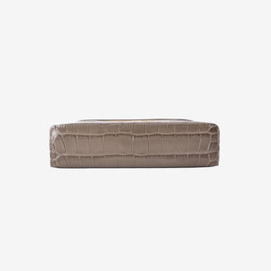 Chanel 26A Matthieu Blazy Vanity Case in Khaki Crocodile-Embossed Calfskin Leather with Gold Hardware (Contact to Enquire)