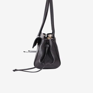 Chanel 26S Matthieu Blazy Small Shopping Bag in Black Calfskin with Gold Hardware (Contact to Enquire)