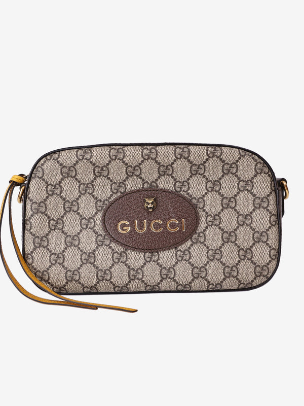 Gucci Neo Vintage Camera Messenger Bag in Brown GG Coated Canvas