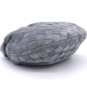 Suede Intrecciato Mini BV Jodie Grey
