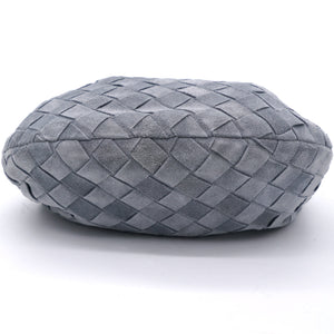 Suede Intrecciato Mini BV Jodie Grey