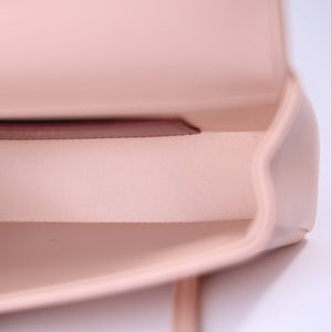 Chanel 26P Matthieu Blazy Preppy Flap Mini Bag in Light Pink Calfskin Leather with Gold Hardware (Contact to Enquire)