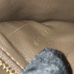 Small Lizard Medium Classic Box Flap Bag Natural