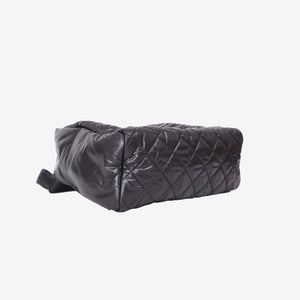 Chanel Coco Cocoon Quilted Backpack in Black Nylon with Palladium Hardware