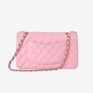 Chanel Classic Double Flap Medium in Barbie Pink Caviar Leather with Gold Hardware (Contact to Enquire)