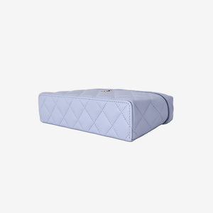 Chanel 26A Matthieu Blazy Vanity Case in Blue Caviar Leather with Gold Hardware (Contact to Enquire)