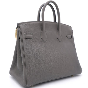 Birkin 25 Togo Gris Etain