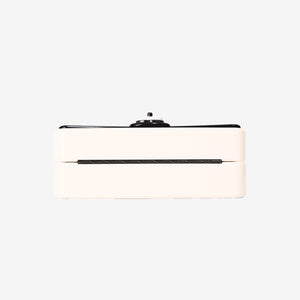 Chanel Plexiglass Coco Bag in Black and White Acrylic with Black Hardware