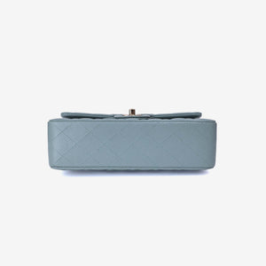 Chanel Classic Small Double Flap in Light Green Caviar Leather with Gold Hardware (Contact to Enquire)