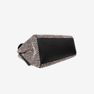Chanel 26S Matthieu Blazy Large Shopping Bag in Black and Ecru Tweed (Contact to Enquire)