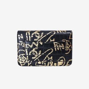Chanel 2.55 Wallet on Chain in Black Calfskin Leather with Gold Hardware (Contact to Enquire)