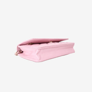 Chanel Wallet on Chain in Pink Caviar Leather with Gold Hardware (Contact to Enquire)