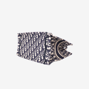 Dior Book Tote Small in Blue Oblique Canvas