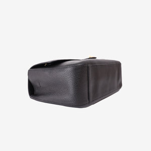 Chanel 26S Matthieu Blazy Maxi Flap Bag in Black Grained Calfskin Leather with Gold Hardware (Contact to Enquire)