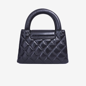 Chanel Kelly Nano Bag in Black Calfskin Leather with Gold Hardware (Contact to Enquire)