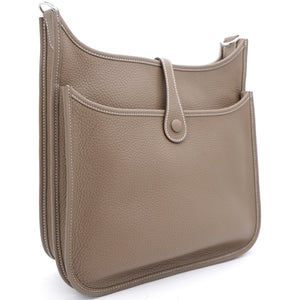 Etoupe Togo Leather Evelyne 29 Bag