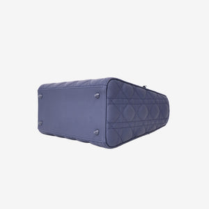 Christian Dior Lady Dior Medium in Navy Ultra Matte Calfskin Leather with Matte Hardware (Contact to Enquire)