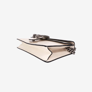 Gucci Dionysus Small Shoulder Bag in White Calfskin Leather with Silver Hardware (Contact to Enquire)